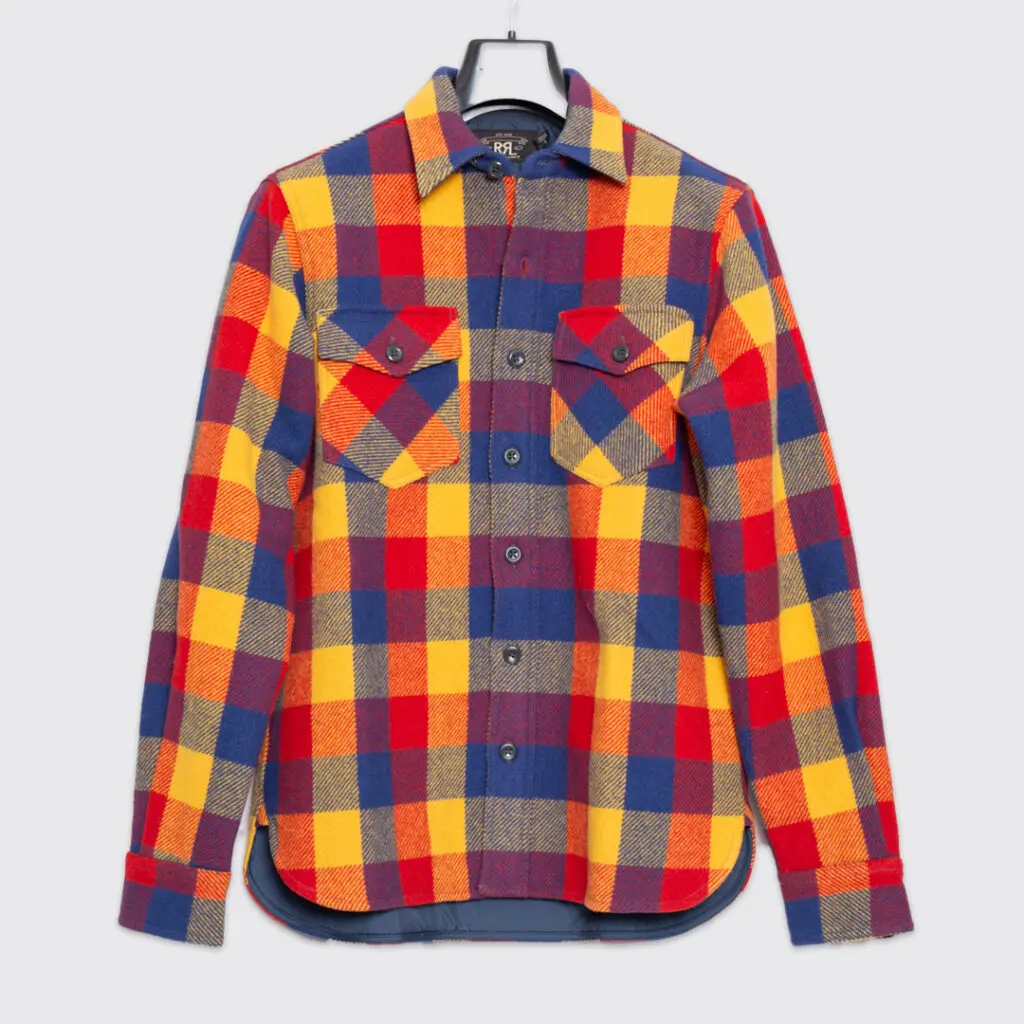 Holt flannel shirt, RRL brand