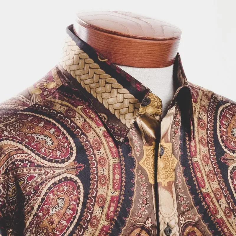 paisley shirt, Bijan