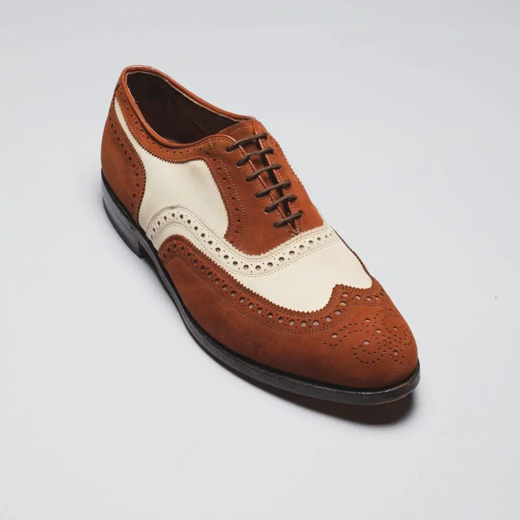 broadstreet, Allen Edmonds shoes, wingtip, spectator style