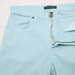 Monfrere Brando 5-Pocket Pants W32 Men Aqua Blue Chinos Jeans