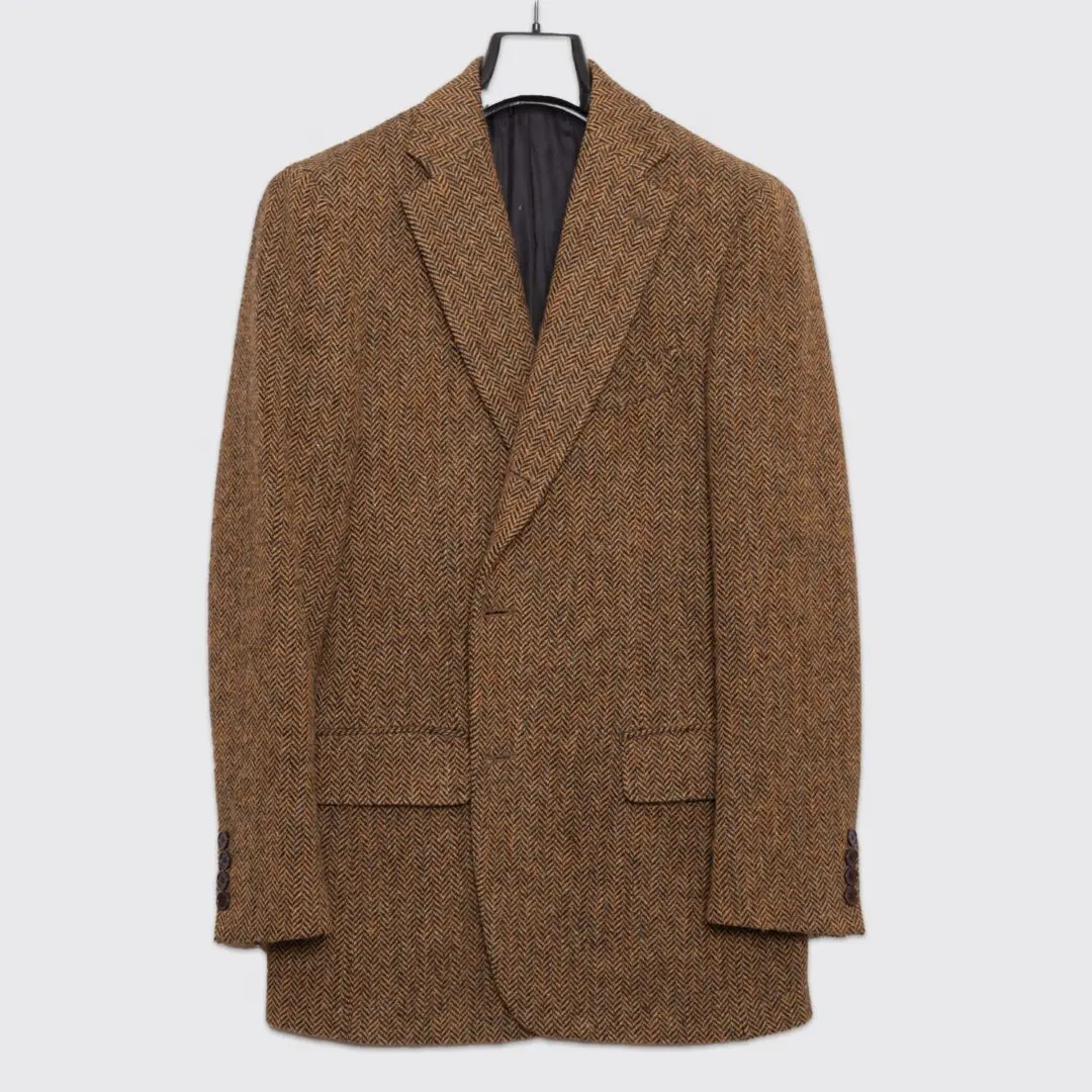 piombo herringbone sport coat