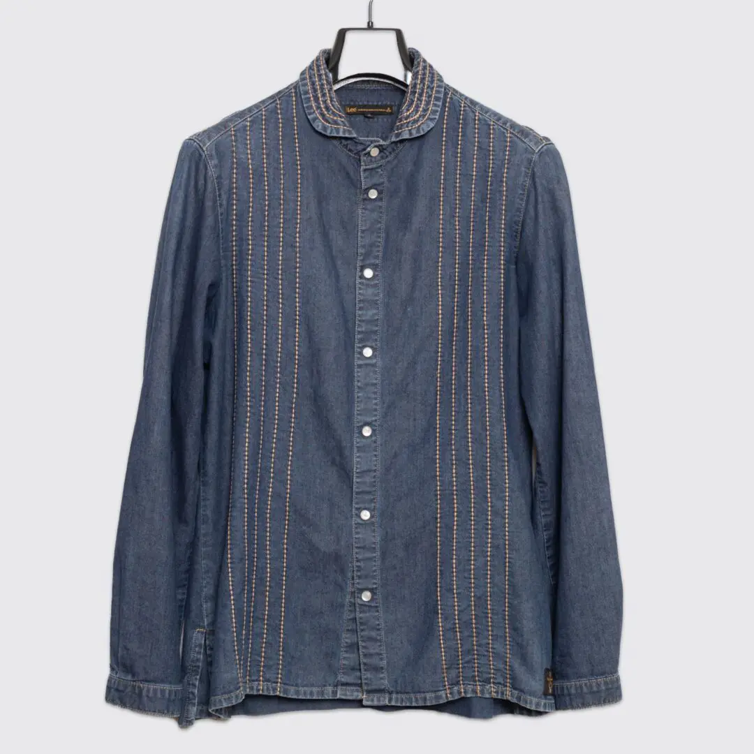 denim saddle workman shirt, blue, Vivienne Westwood for Lee jeans