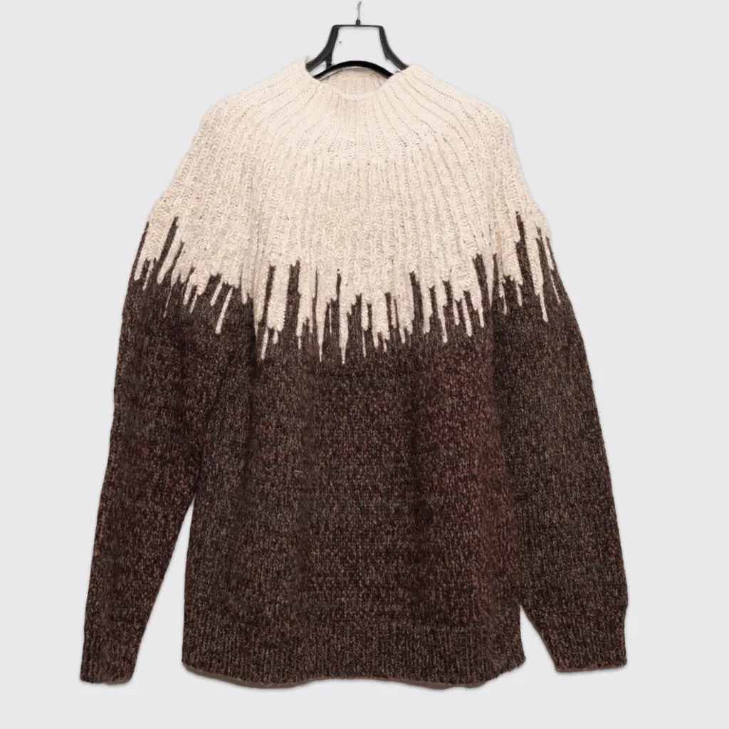 dove/fondant sweater by Bottega Veneta