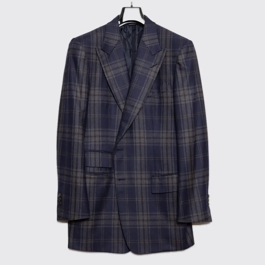 peak lapel sport coat by designer Tom Ford