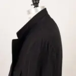 Yohji Yamamoto Coat Size 3 Men Black Cotton Made in Japan