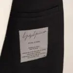 Yohji Yamamoto Coat Size 3 Men Black Cotton Made in Japan