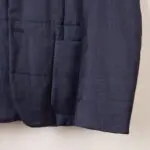 Paul Smith Quilted Wool Blazer Size L Dark Blue Checked Jacket