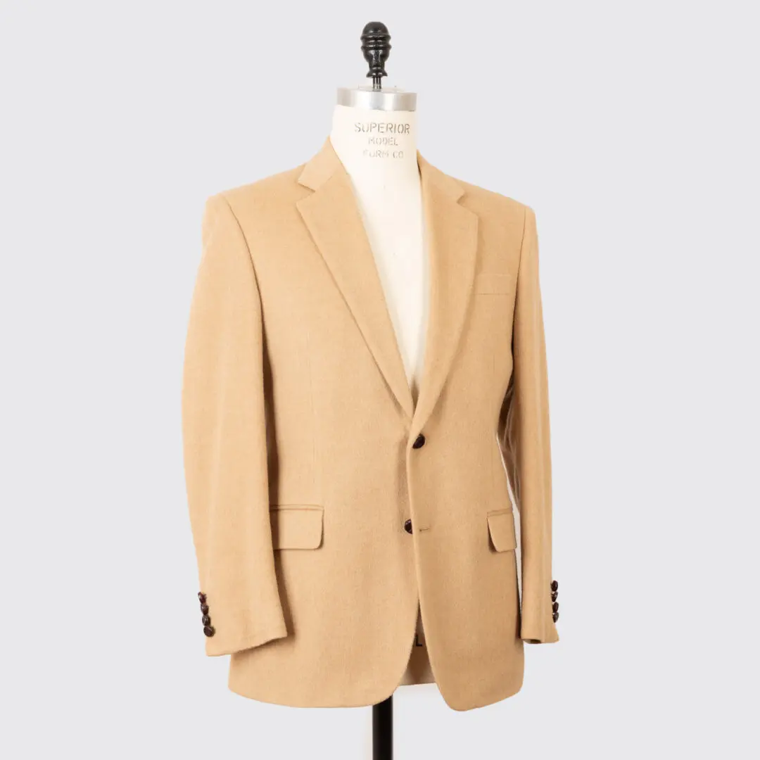 Brooks Brothers x Loro Piana Camelhair Blazer 40R Men Madison Fit