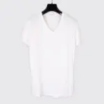 Orlebar Brown T-Shirt Size M White Ob-V Cotton Jersey V-Neck