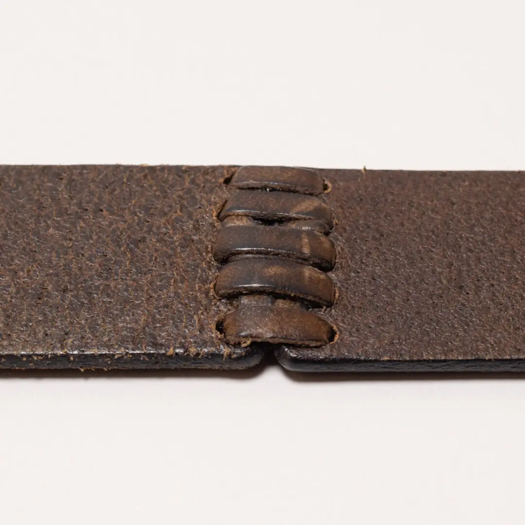 John Varvatos Casual Belt W34 (85cm) Brown Leather Made in Italy