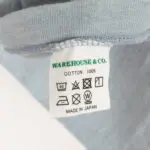 Warehouse & Co. Japan Pocket T-Shirt Size M Light Blue Crewneck