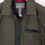 Victorinox Lightweight Down Jacket Size L/G Men Olive Green