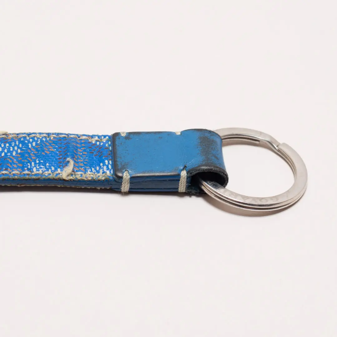 Goyard Mousqueton Key Ring Bright Blue Carabiner Clip