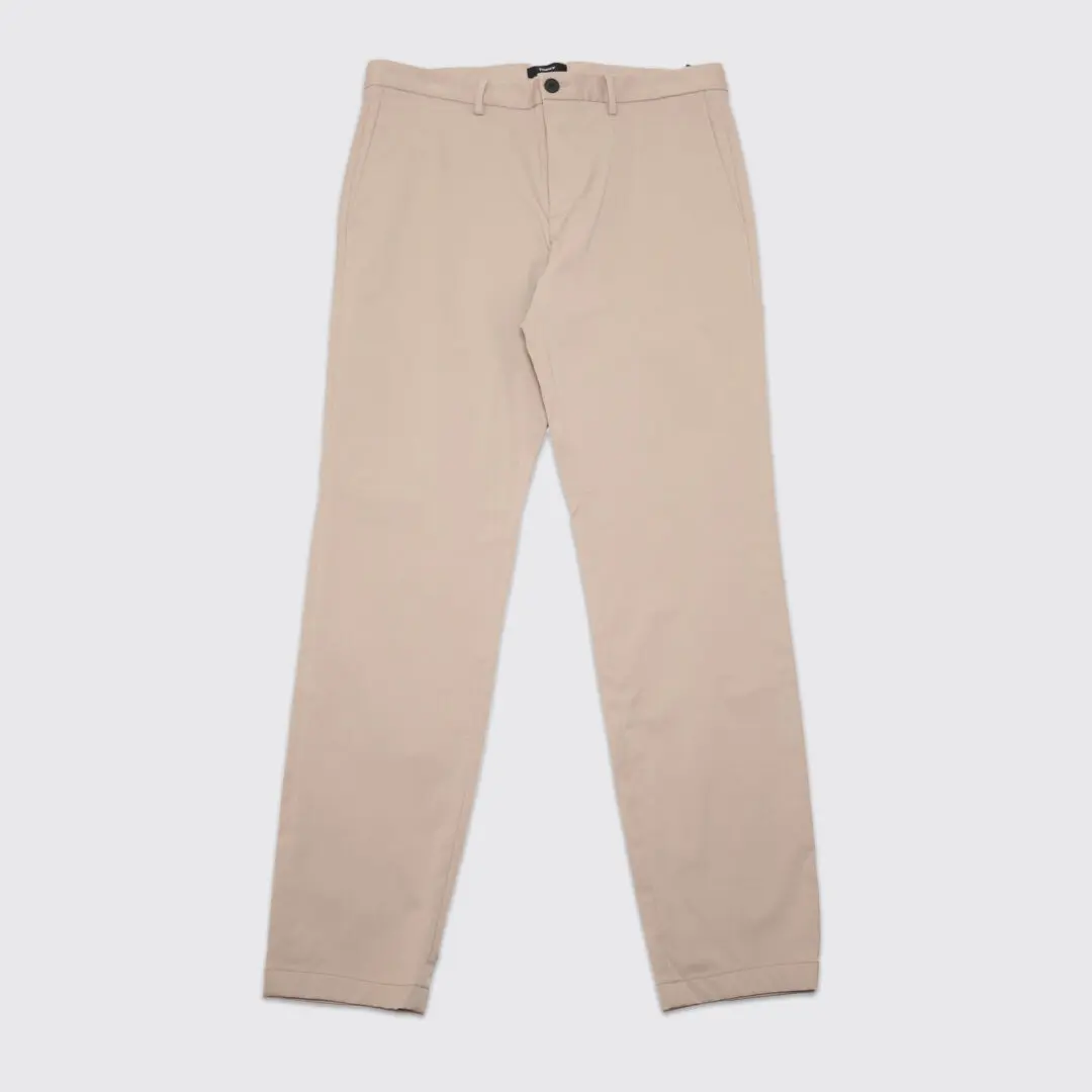 Theory Pants W33 Men Zaine Neoteric Slim Fit Straight Fit Beige