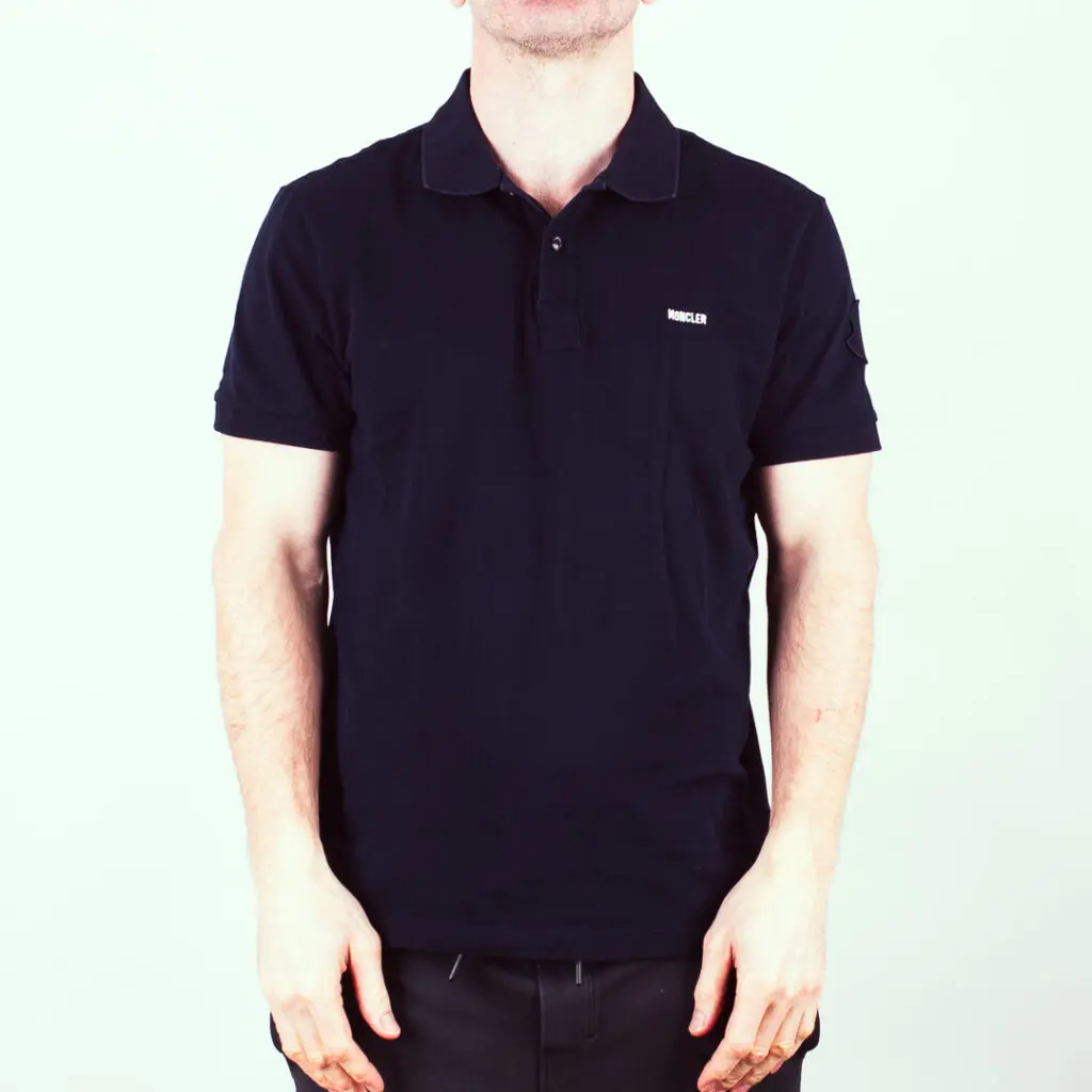 moncler polo shirt with letter logo