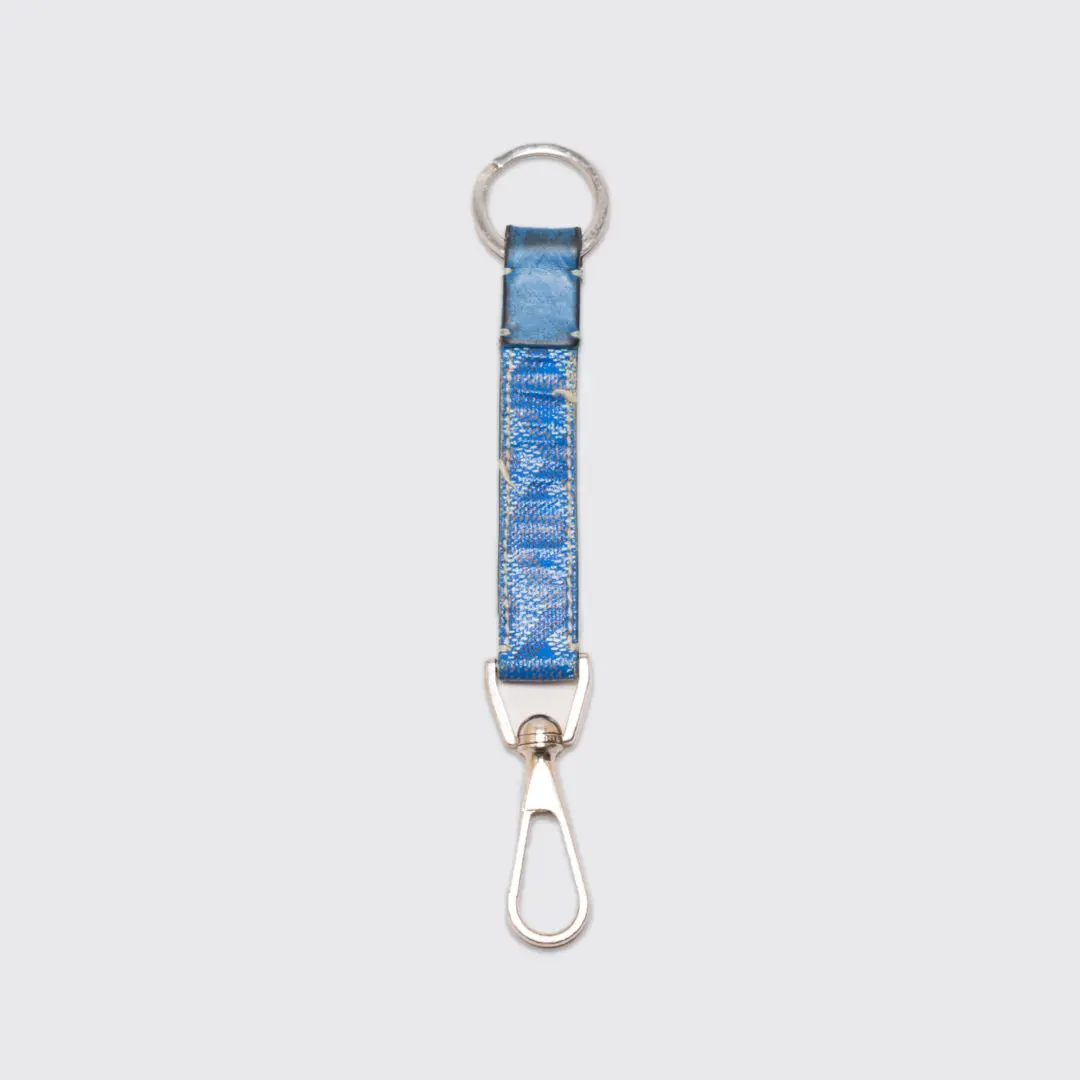 Goyard Mousqueton Key Ring Bright Blue Carabiner Clip