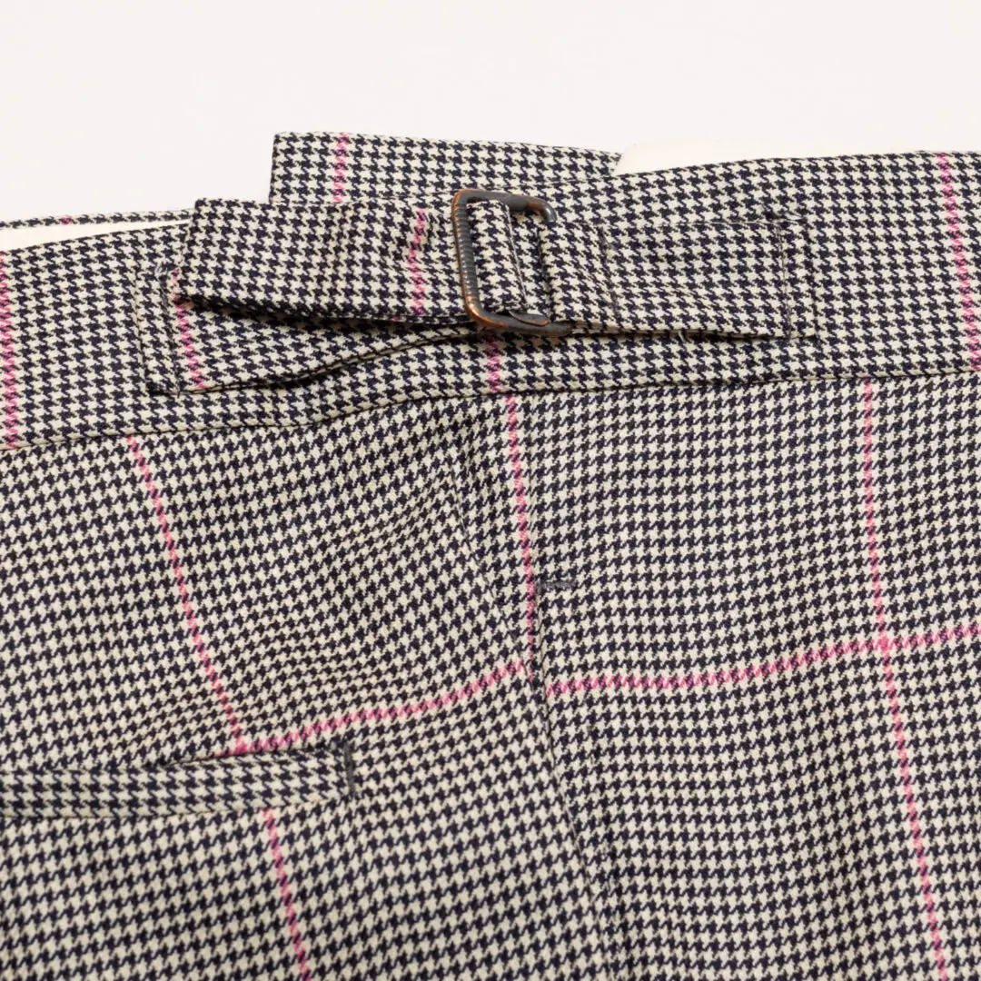 Ralph Lauren Purple Label Pants W36 Houndstooth Pink Windowpane