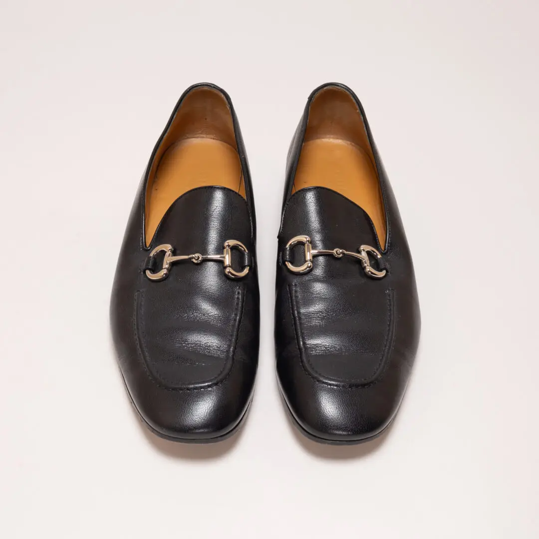 Gucci Bit Loafer Size 10 (US10.5) Men Donnie Black Leather Shoes