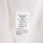 Orlebar Brown T-Shirt Size M White Ob-V Cotton Jersey V-Neck