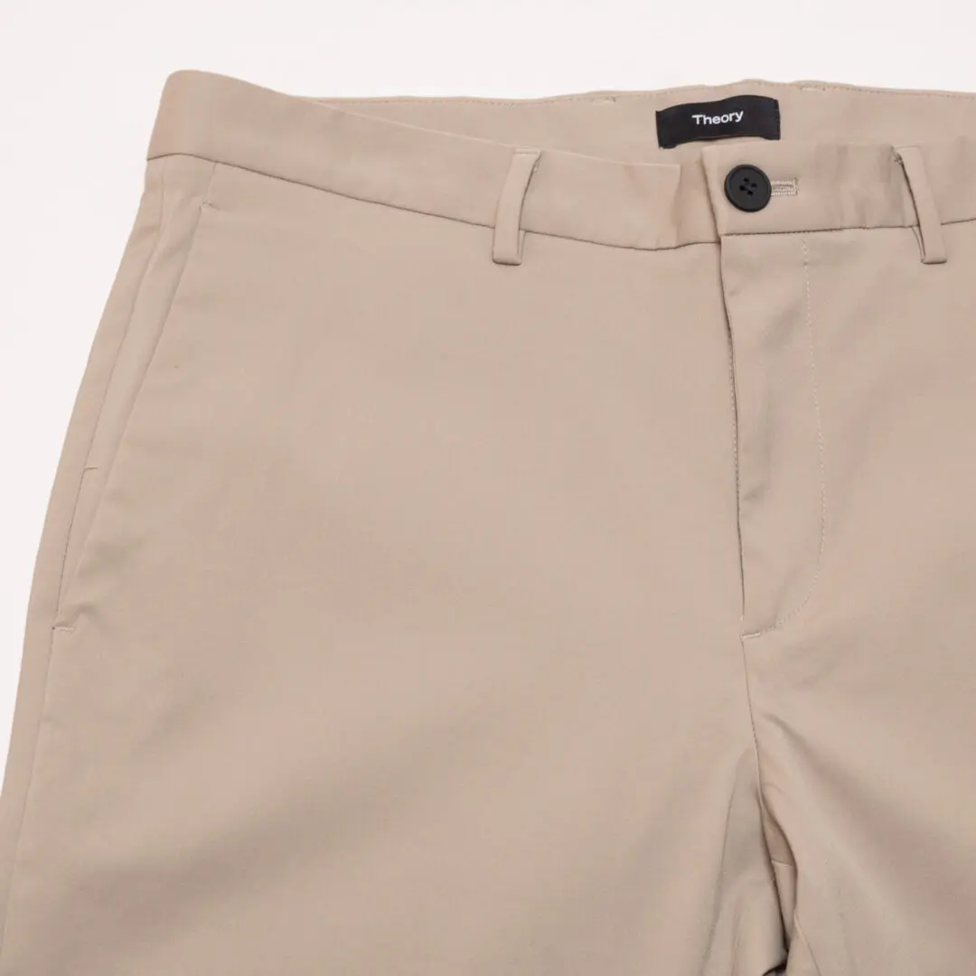 Theory Pants W33 Men Zaine Neoteric Slim Fit Straight Fit Beige