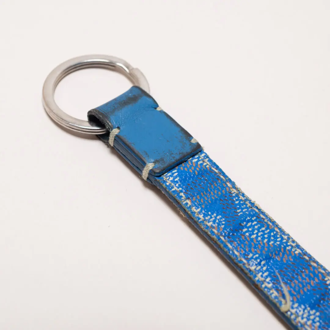 Goyard Mousqueton Key Ring Bright Blue Carabiner Clip