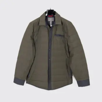 Victorinox Lightweight Down Jacket Size L/G Men Olive Green