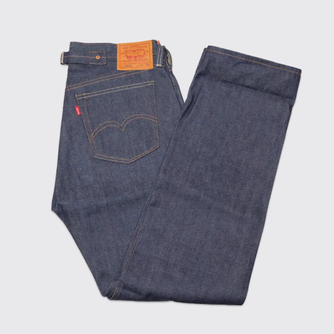 LEVI'S 501XX Jeans W34 Original Fit Selvedge Denim Made in Japan