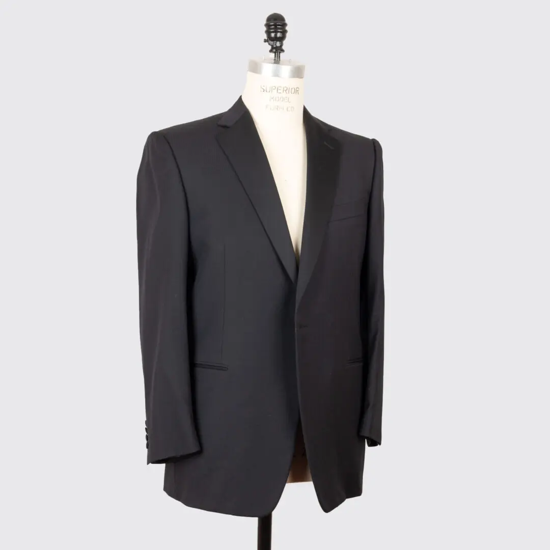 Ermenegildo Zegna Tuxedo Size EU54 Black Roma Fit Made in Italy