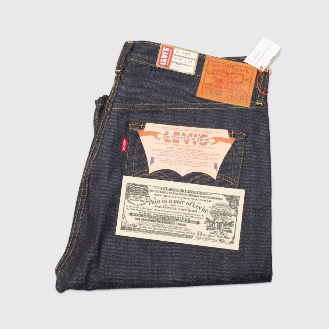 LEVI'S Vintage Clothing S501XX Jeans W34 L34 Japanese Selvedge