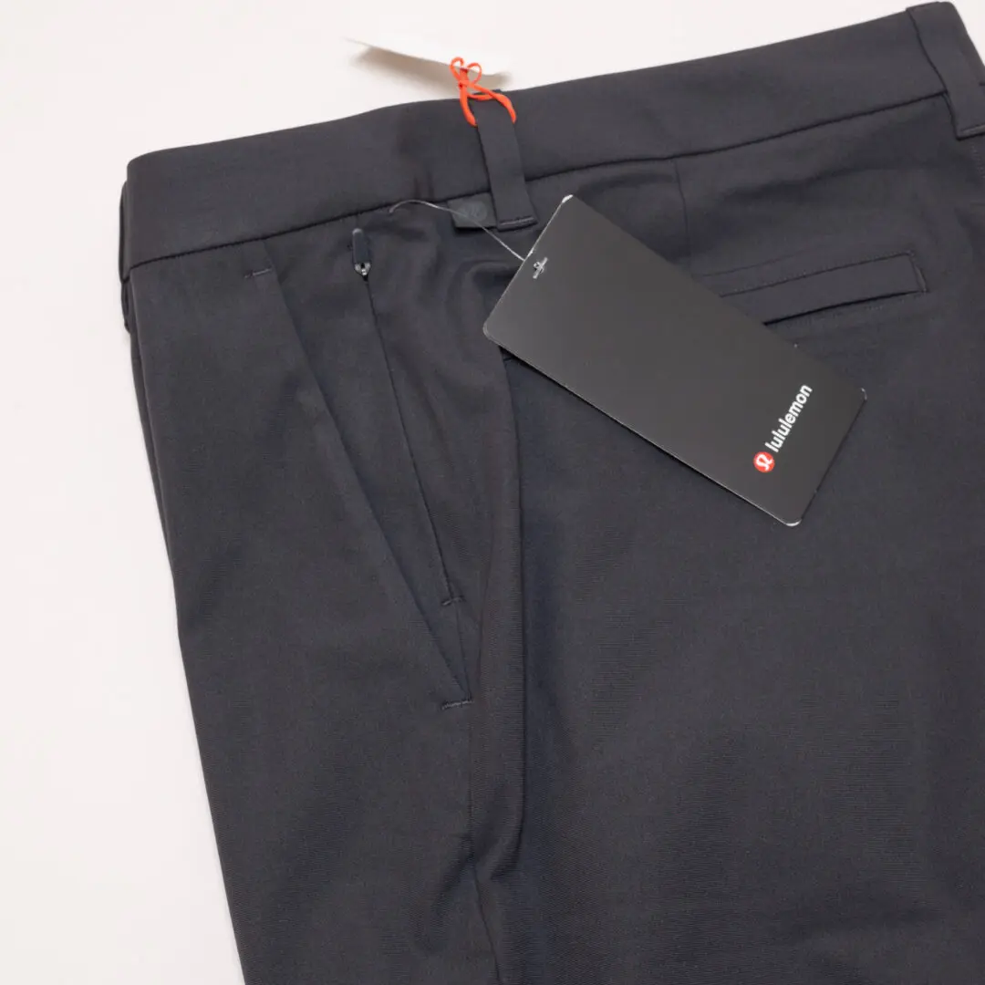 Lululemon ABC Slim Fit Trouser W34 Men Obsidian Warpstreme Pants