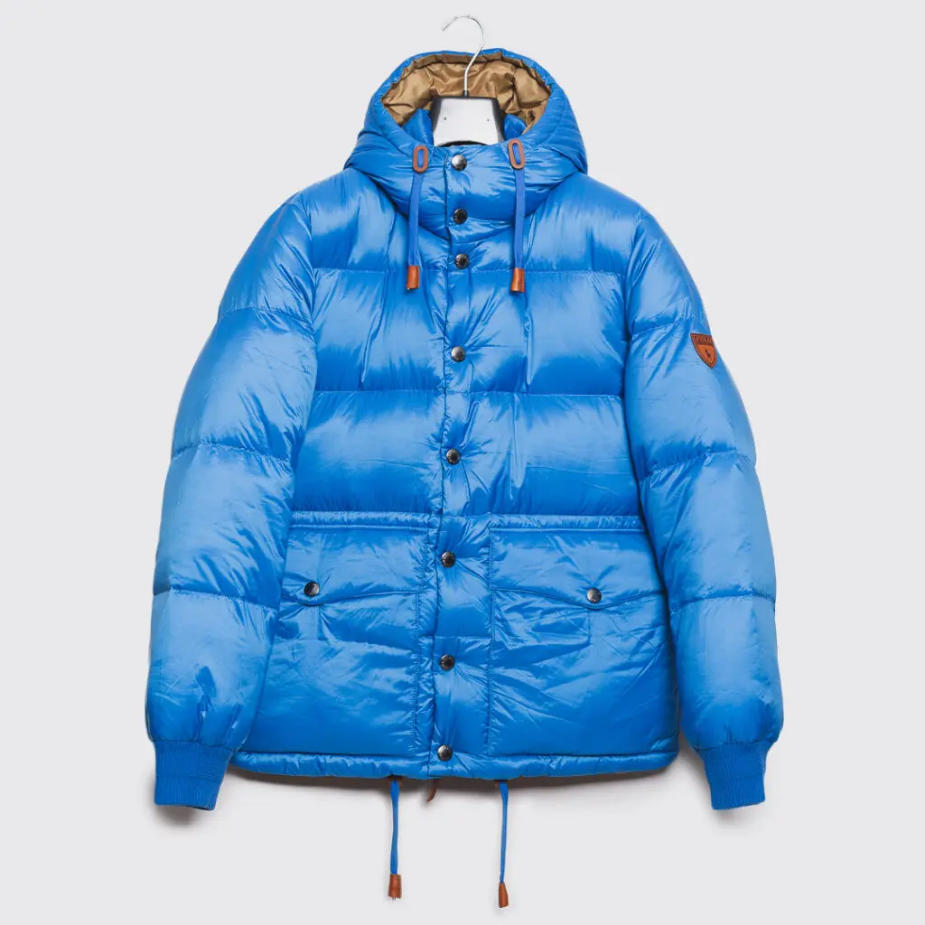 Polo Ralph Lauren parka with down fill and cobalt blue color