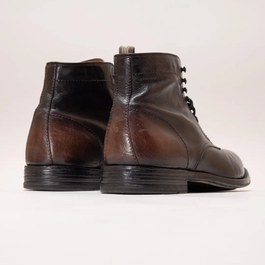 Officine Creative Boots Size 9 (EU42) Brown Burnished Toe Derby