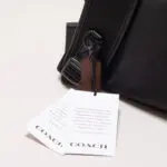 Coach Max Backpack Black Recycled Nylon Designer Daypack