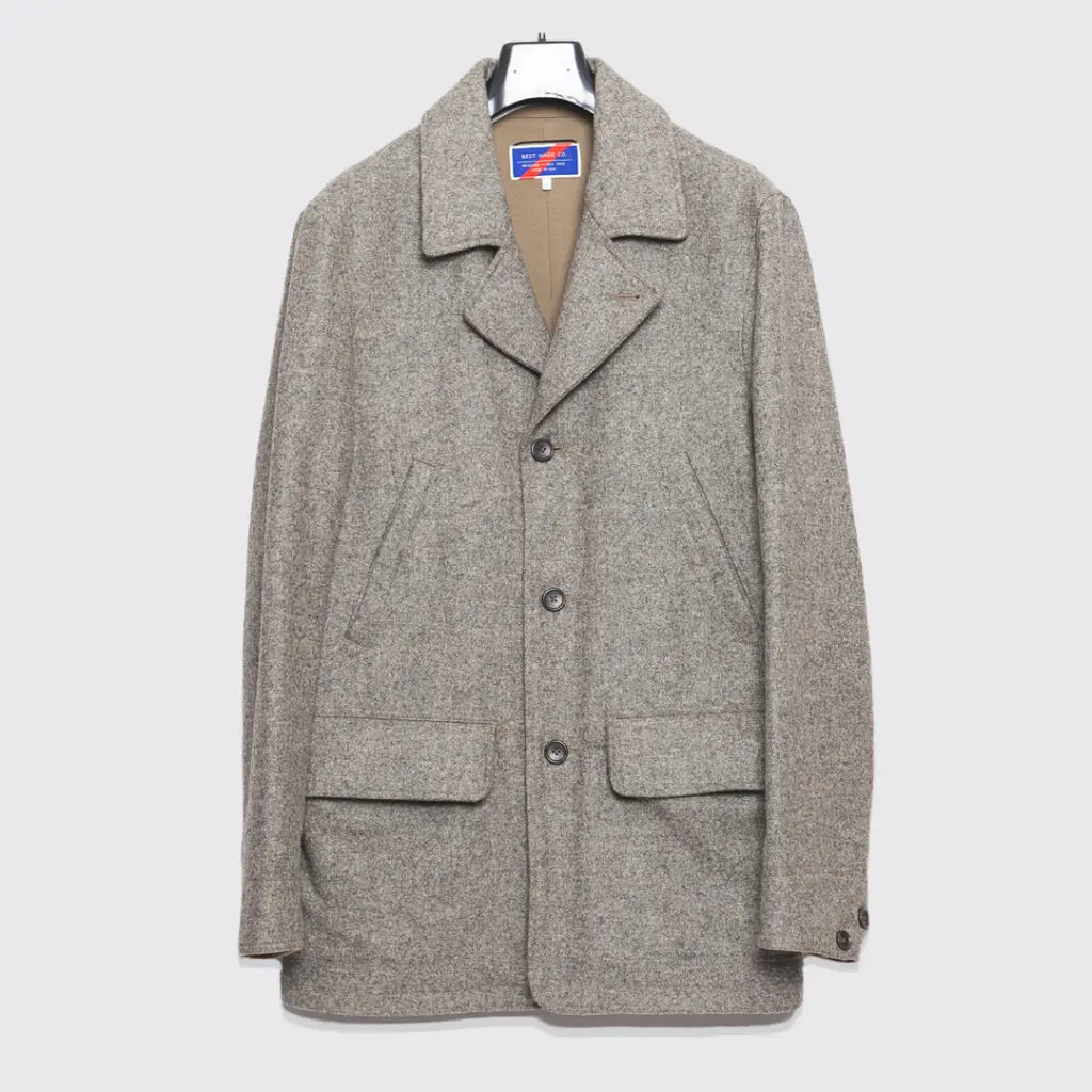 Gray peacoat by Best Made Co.