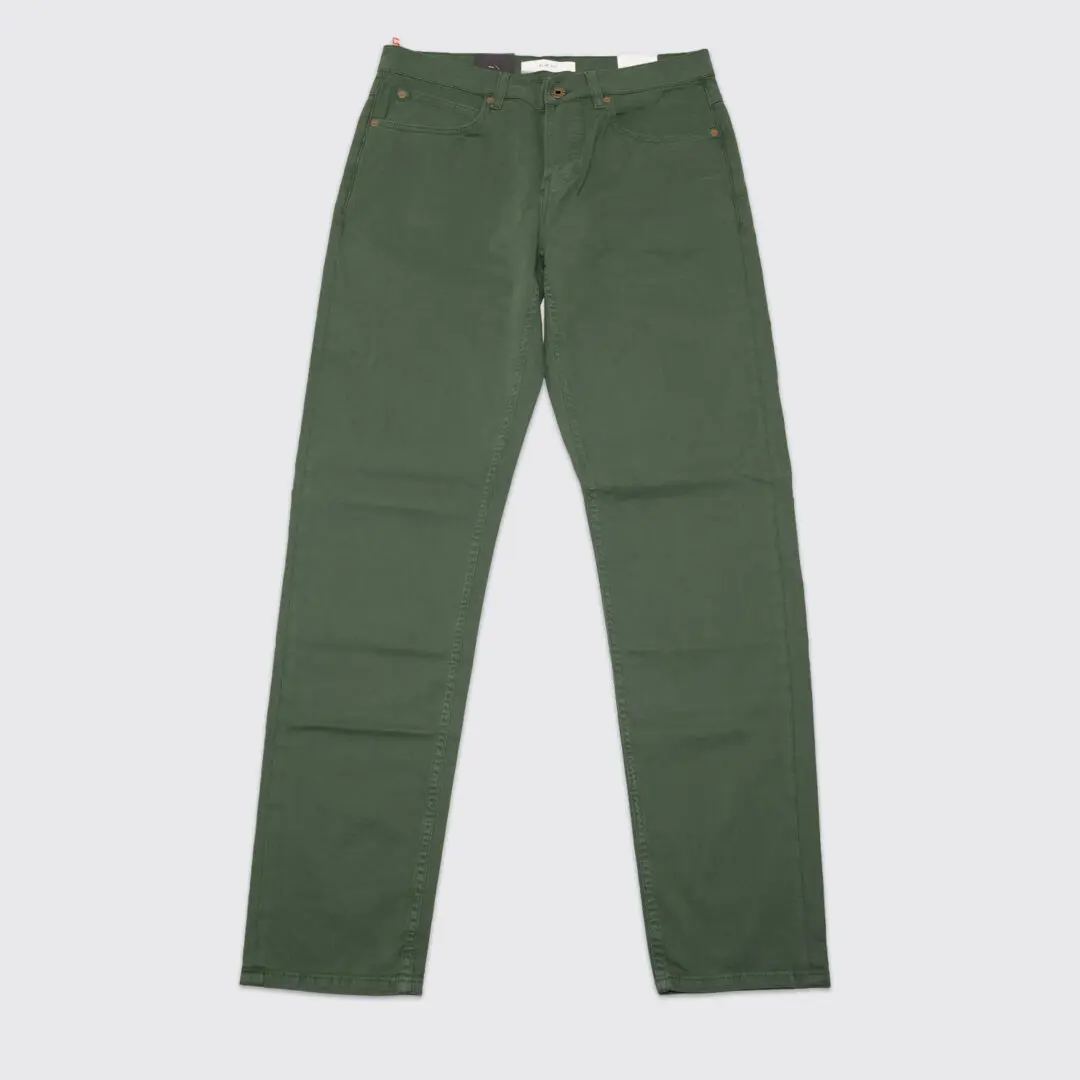 Billy Reid Jeans W33 Men Green MSL-ALA Slim Fit 5-Pocket Chino