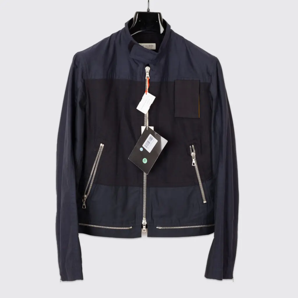 Short hem military jacket by Dries Van Noten