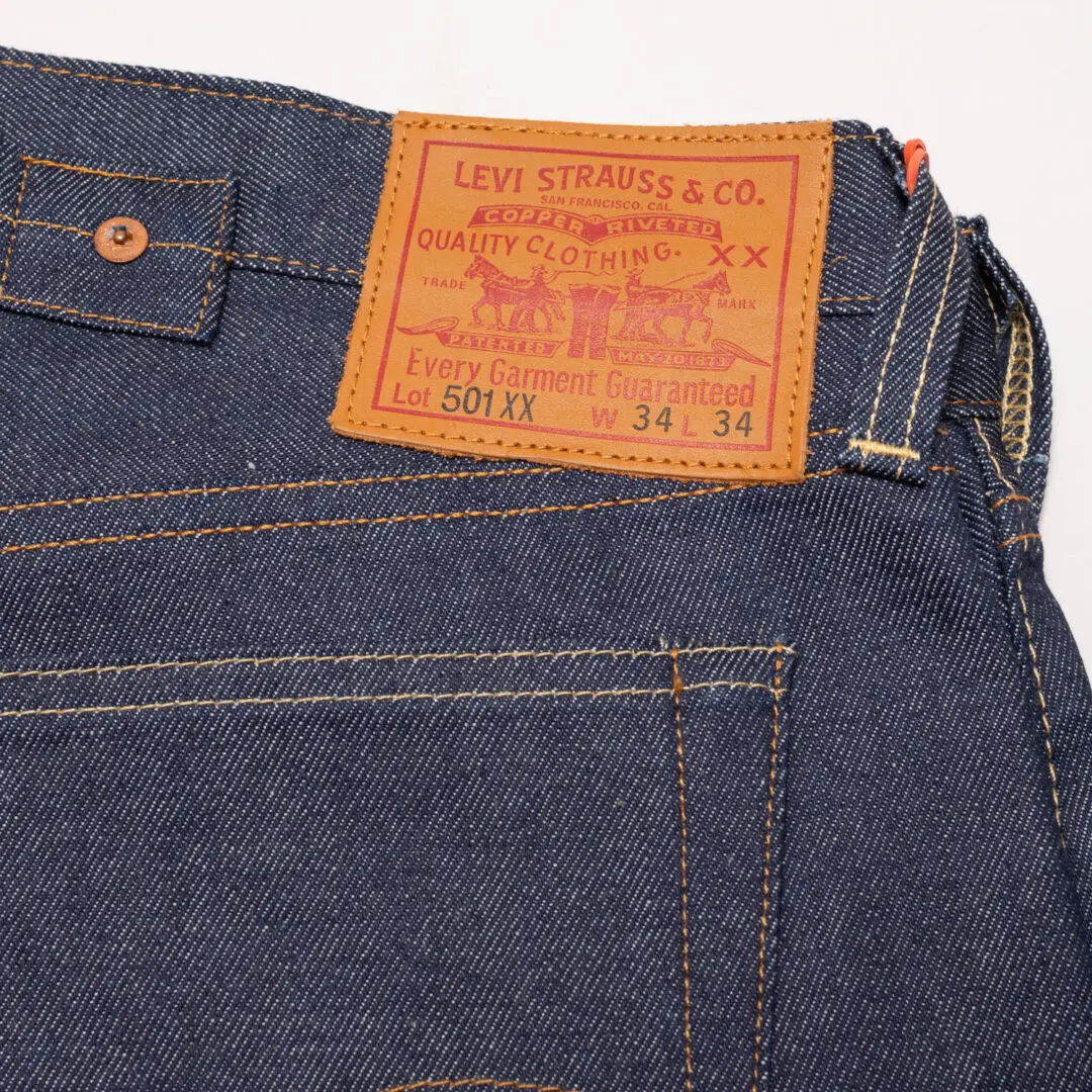 LEVI'S 501XX Jeans W34 Original Fit Selvedge Denim Made in Japan