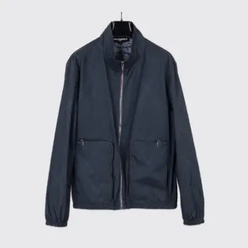 Karl Lagerfeld Paris Jacket Size L/G Men Navy Blue Windbreaker