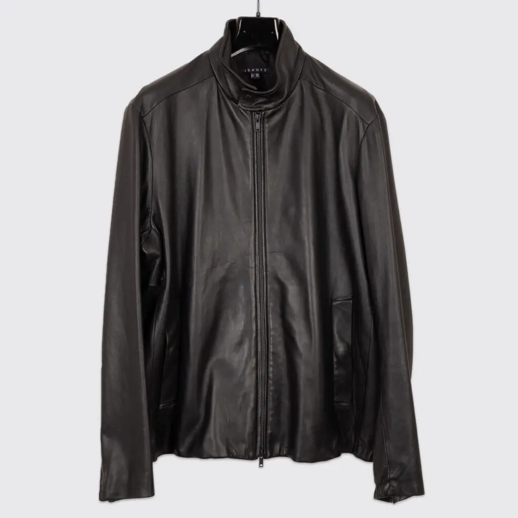 F1070412 theory vash l kelleher sheepskin leather jacket