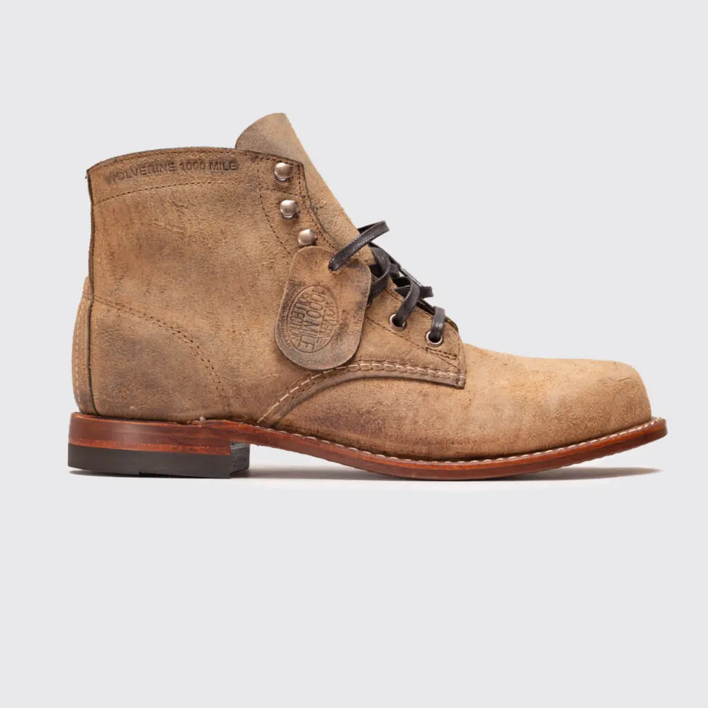 Wolverine rough out suede 1000 mile boots model W40304