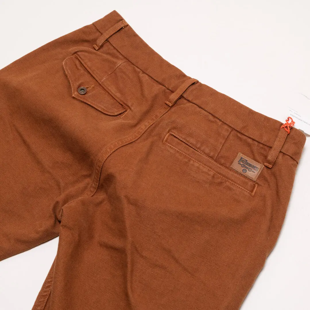 Freenote Cloth Cotton Pant W30 Rust Canvas Slash Pocket Made in USA