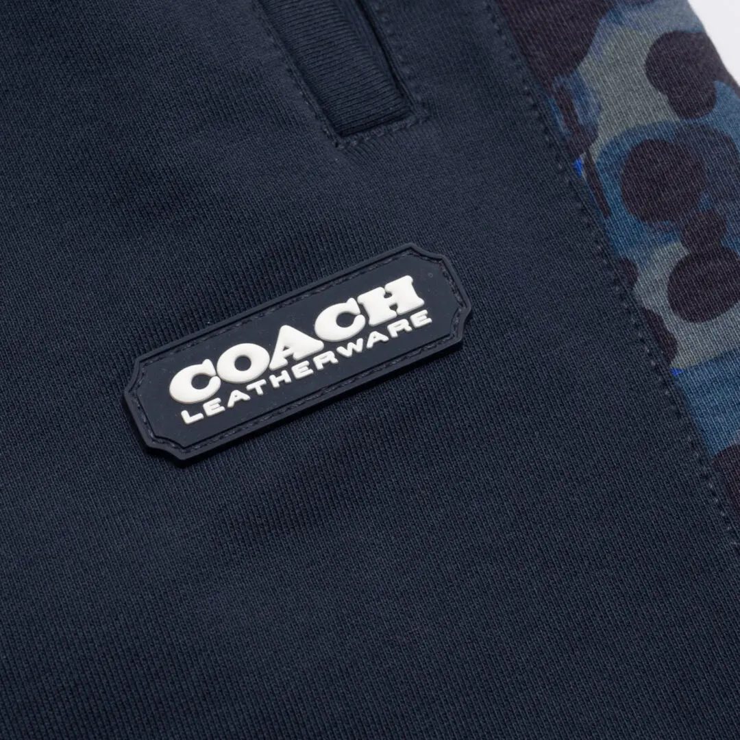 Coach Sweatpants Navy Size L Men Camo Printed Cotton Jogger