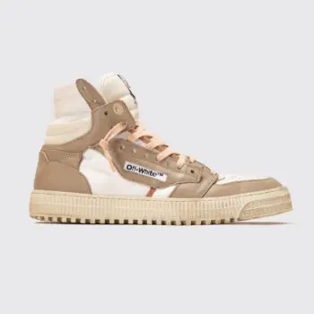 Off-White 3.0 Cup Sole Sneaker Size 11 (EU44) White Beige High Top