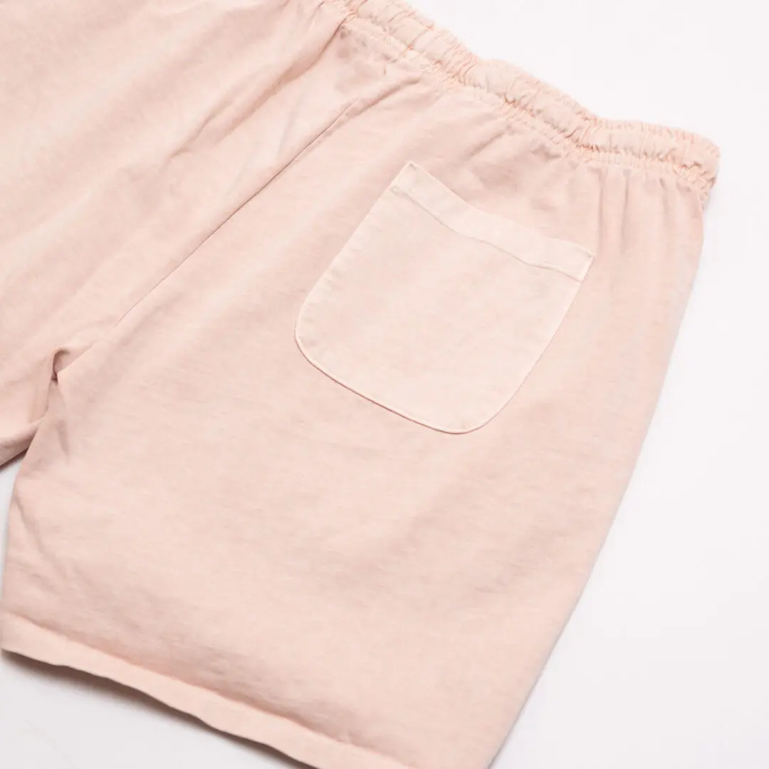 John Elliott Shorts Size M (2) Men Dusty Pink Cotton Drawcord