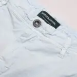 Rodd & Gunn The Peaks Custom Fit Short Size W32 Mint Blue Cotton