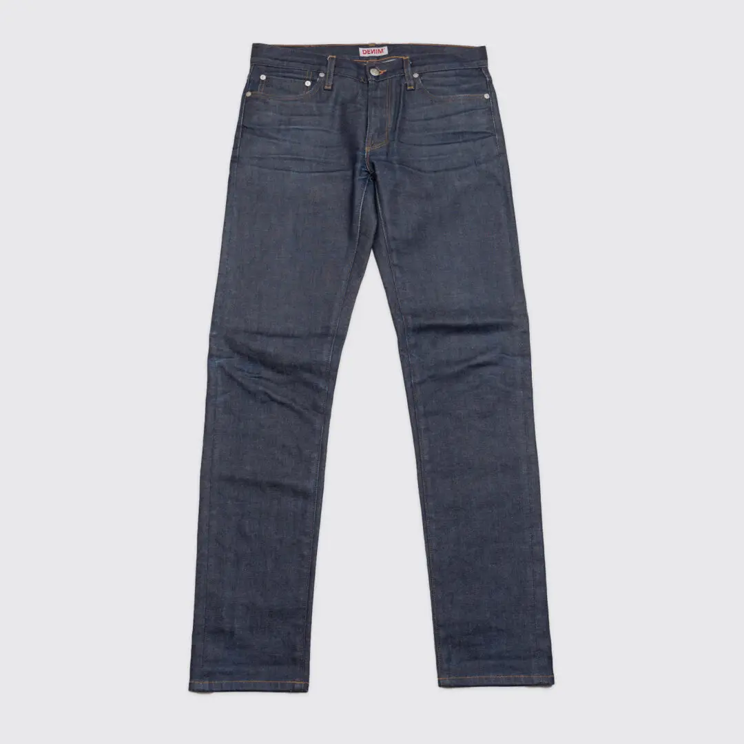 S.M.N. Studio Jean W31 Men the Finn Tapered Slim Stretch Selvedge