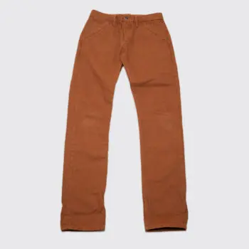 Freenote Cloth Cotton Pant W30 Rust Canvas Slash Pocket Made in USA