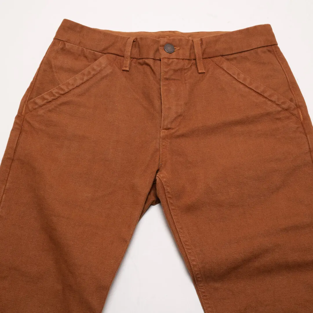 Freenote Cloth Cotton Pant W30 Rust Canvas Slash Pocket Made in USA