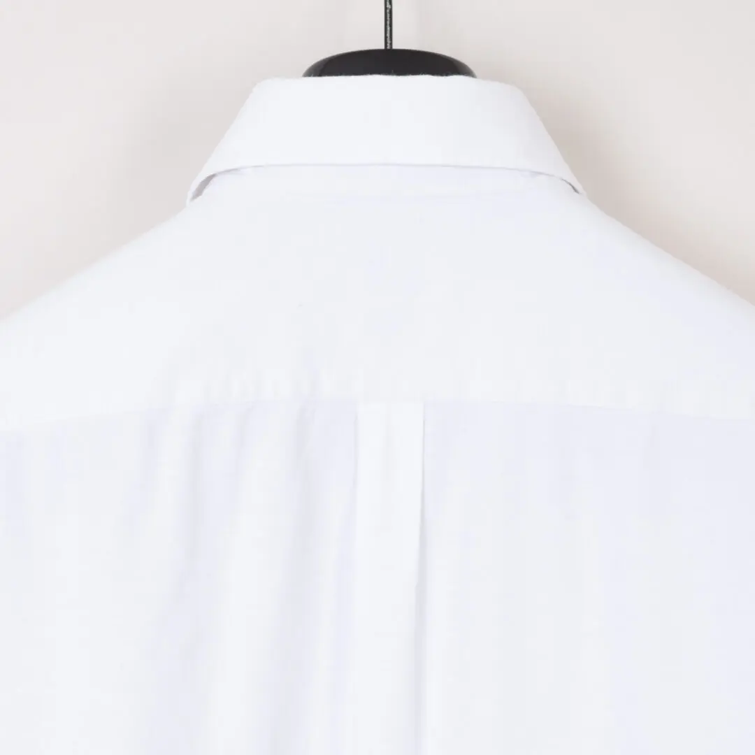 Brunello Cucinelli White Basic Fit Size EU52 Jersey Cotton Shirt