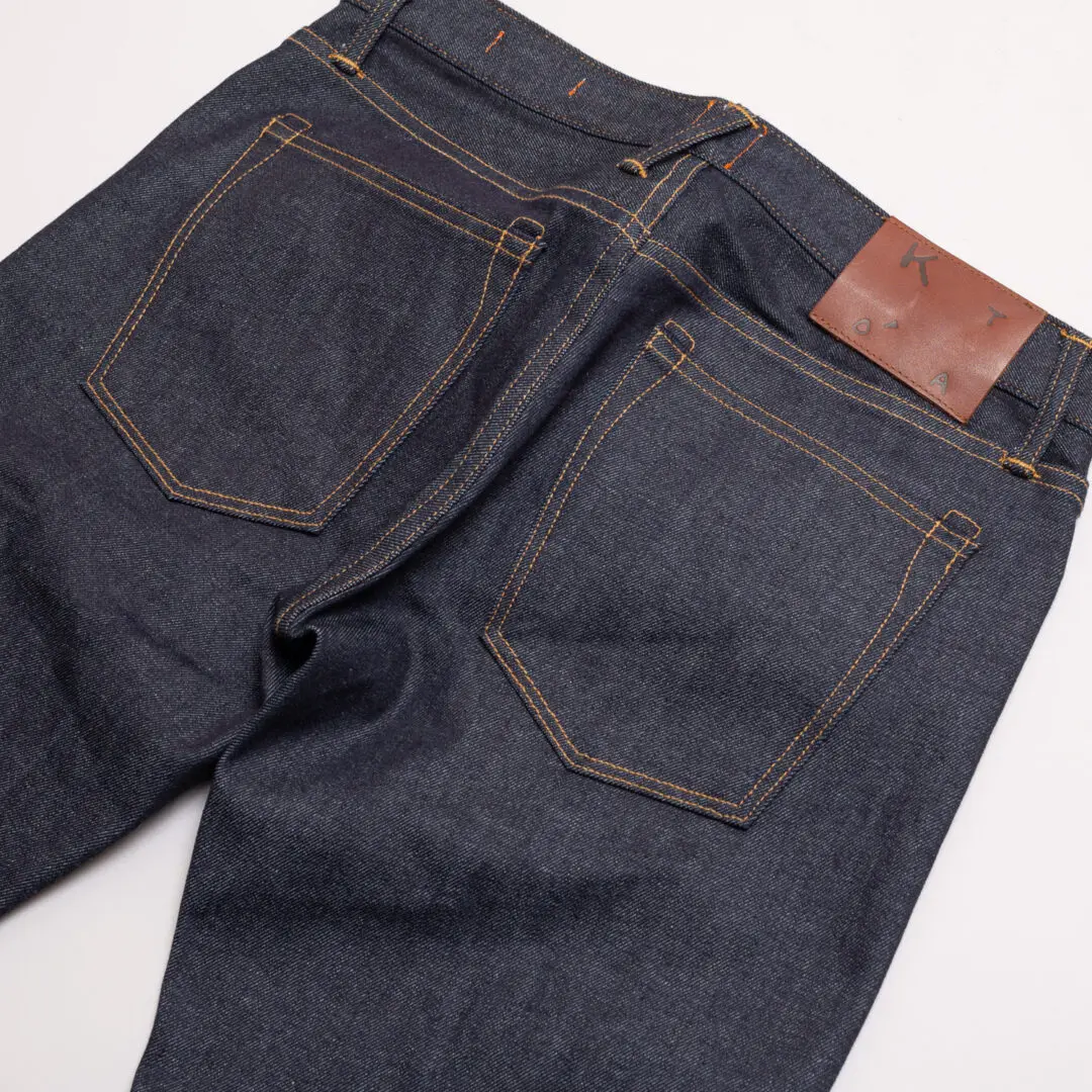 Hiroshi Kato Jeans W31 L32 Men Indigo Raw 10.5oz Selvedge Denim